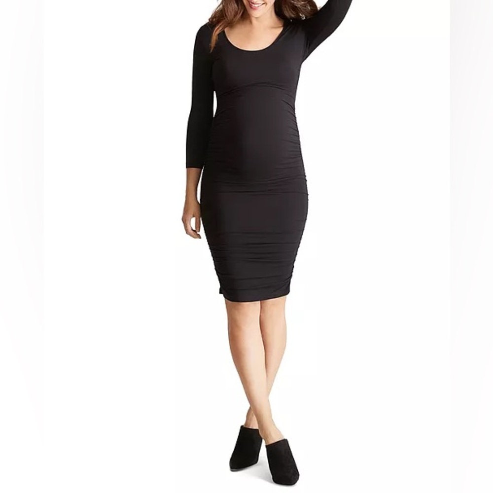 NWT Ingrid & Isabel Maternity Shirred Dress XS